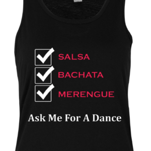 'Ask Me For A Dance' Tank Top