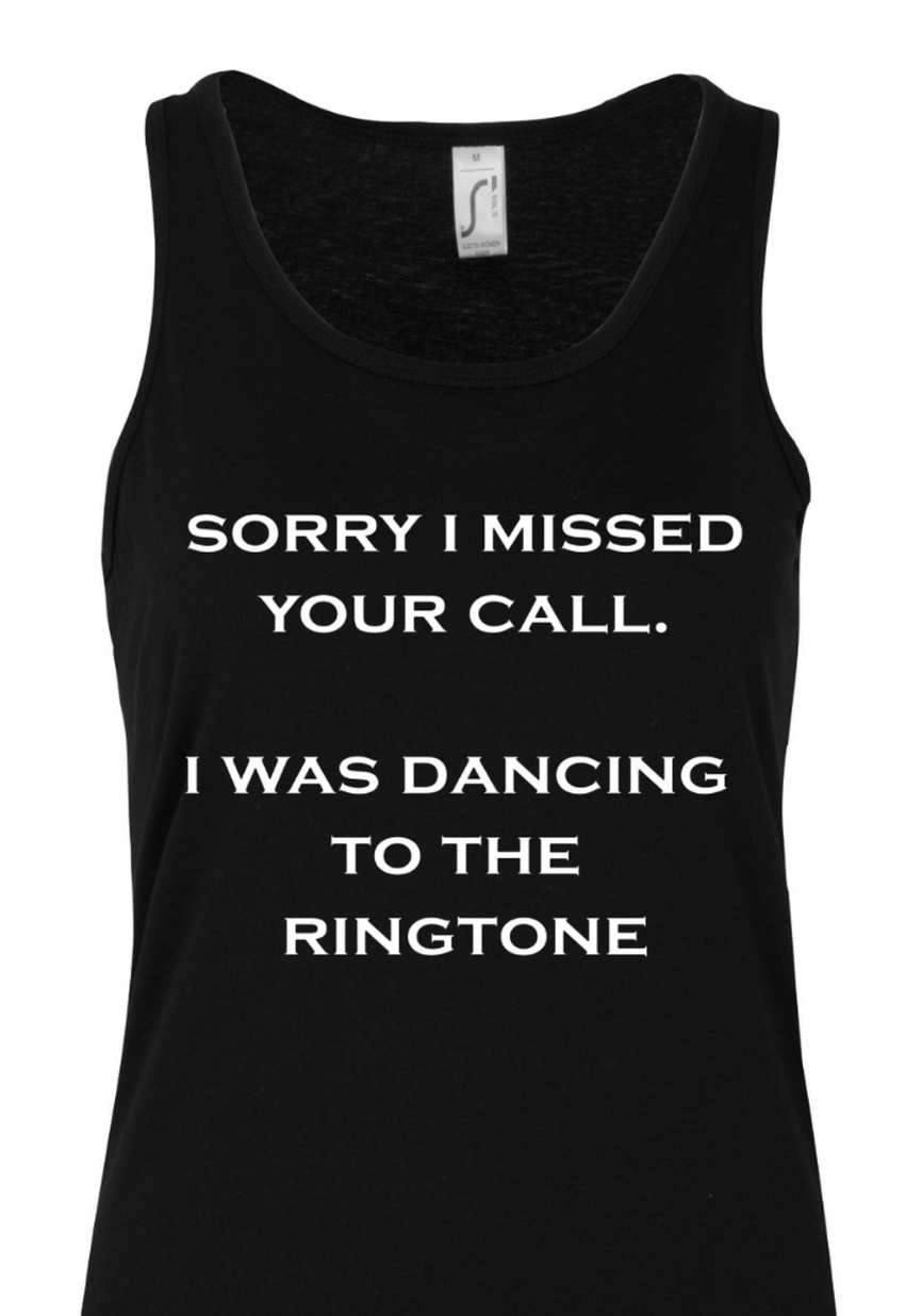 Missed Your Call Women's Tank Top