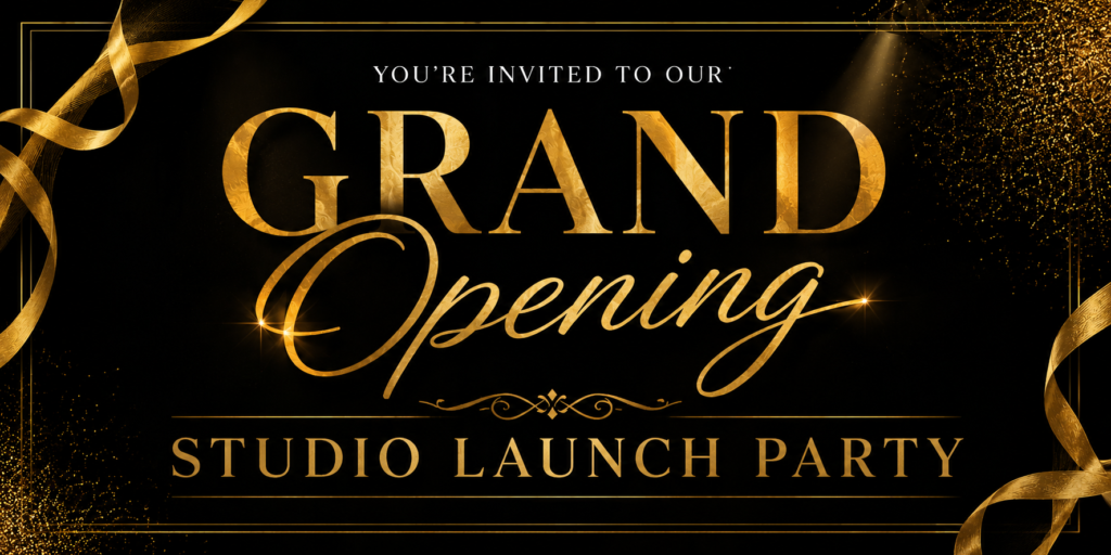 Grand Opening Header