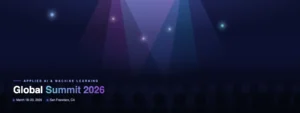 Global Summit 2026 banner for Applied AI & Machine Learning, showing dates March 18–20, 2026 and San Francisco, CA.